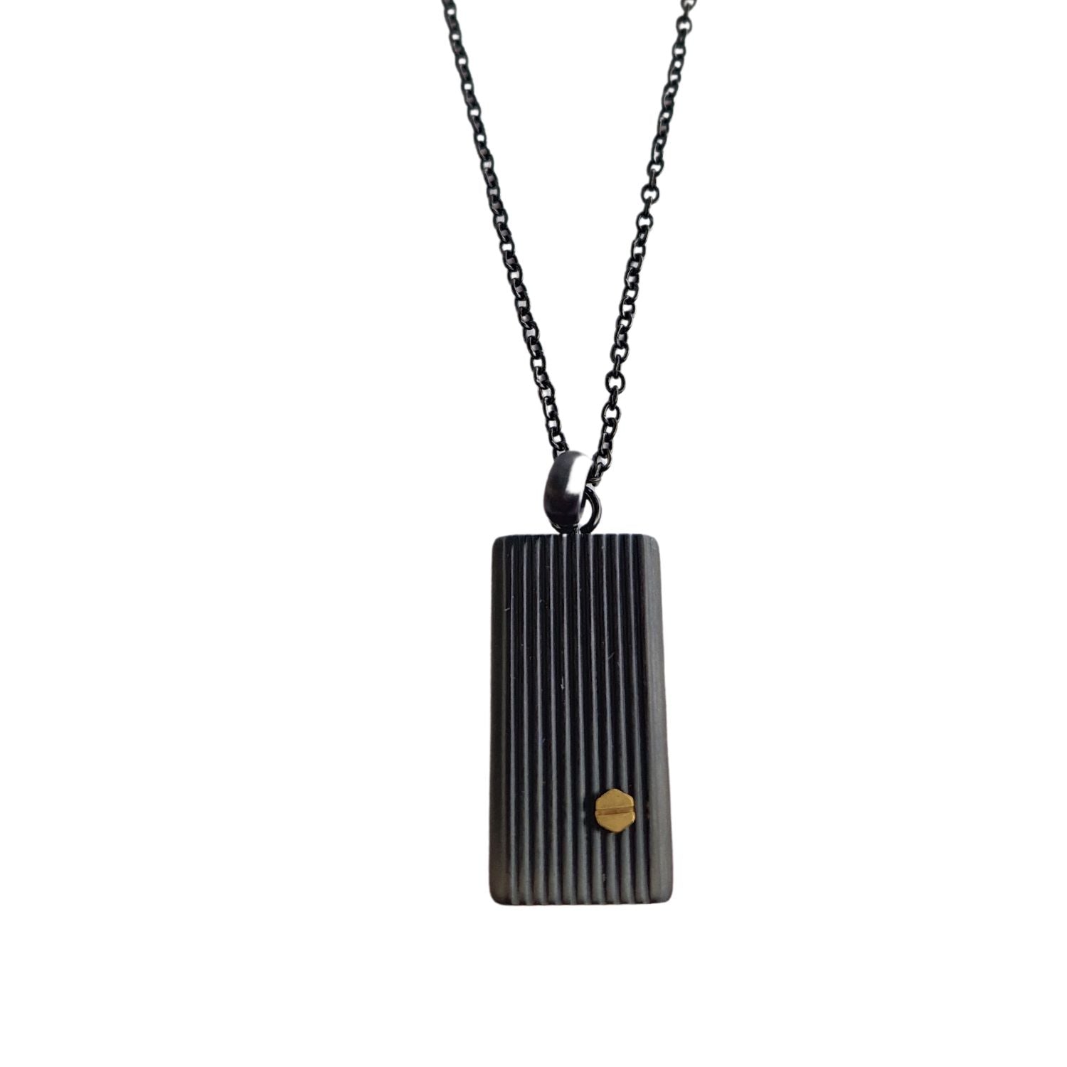 Collier homme acier inoxydable Marc Jovelio