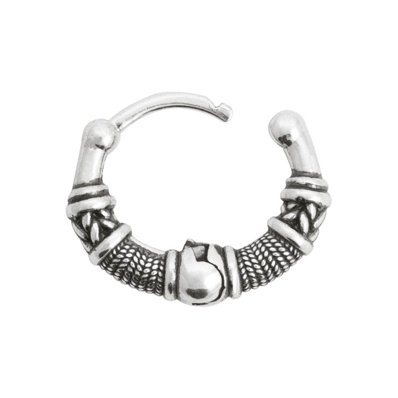 Boucle d'oreille homme argent Louis Jovelio 3