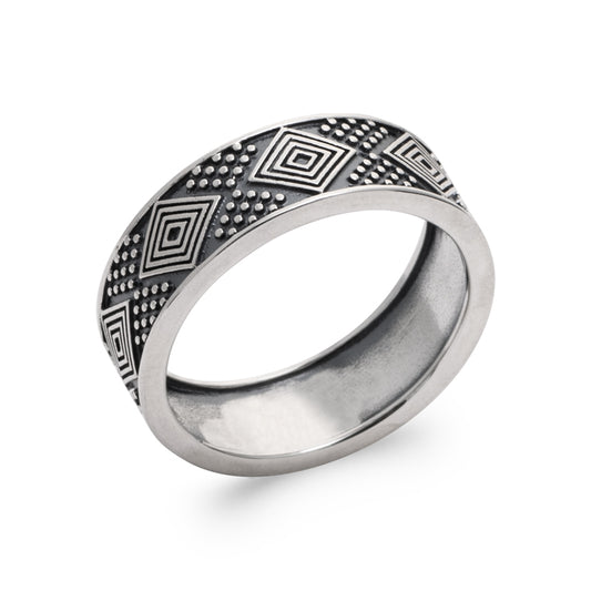 Bague homme argent Charlie Jovelio