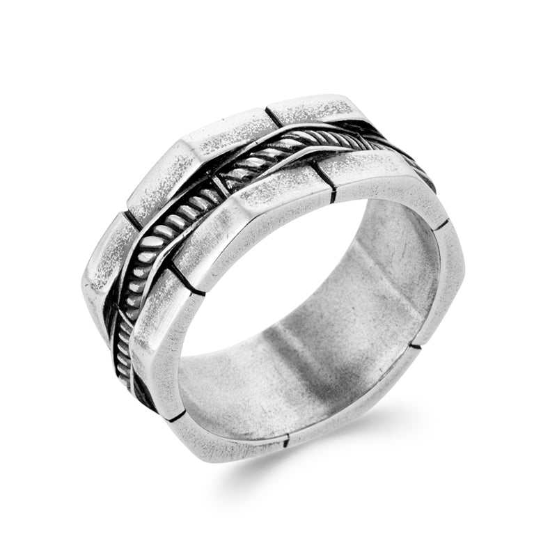 Bague homme argent Gaspard Jovelio