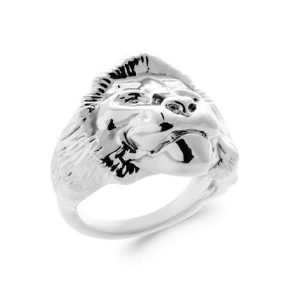 Bague lion homme argent Teddy Jovelio