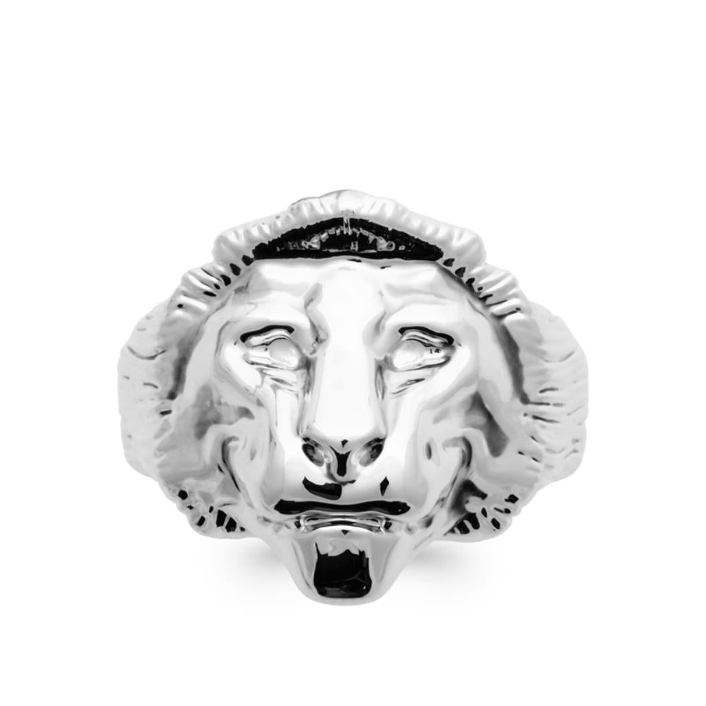 Bague lion homme argent Teddy Jovelio 2