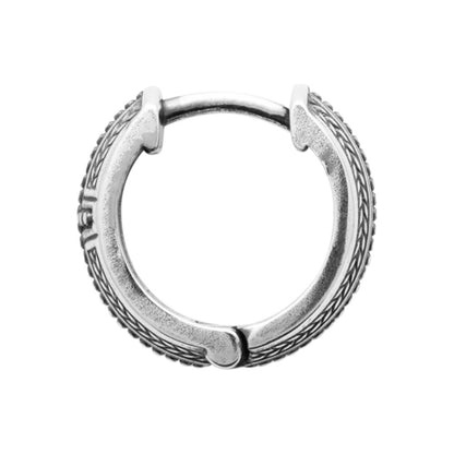 Boucle d'oreille homme argent Bertrand Jovelio 3