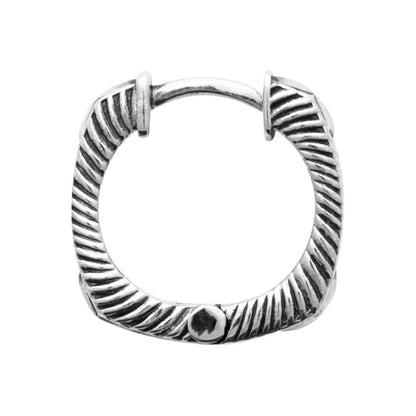 Boucle d'oreille homme argent Colin Jovelio 3