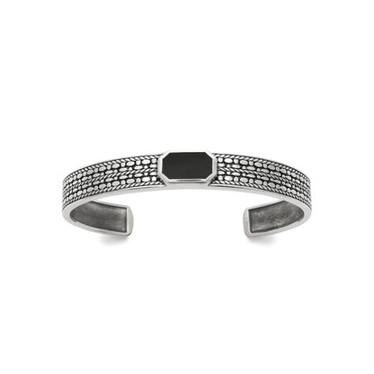 Bracelet jonc homme argent 925 Arthur Jovelio