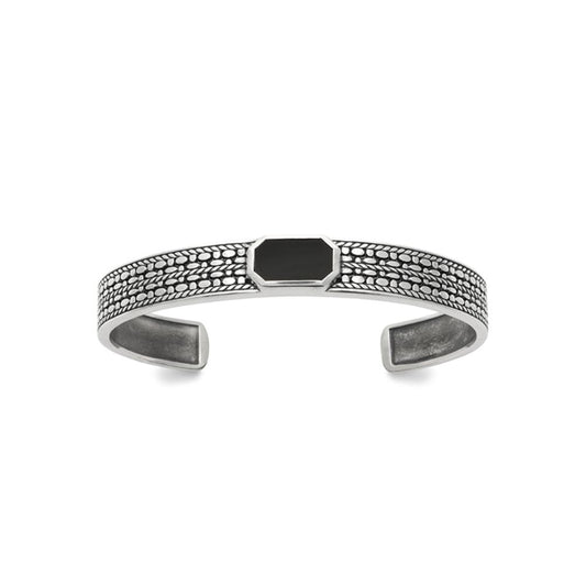 Bracelet jonc homme argent 925 Arthur Jovelio