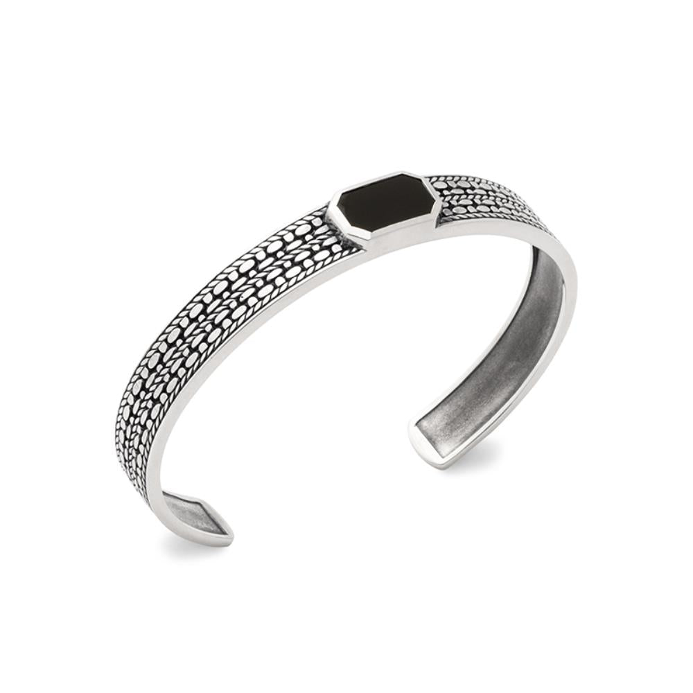 Bracelet jonc homme argent 925 Arthur Jovelio 3