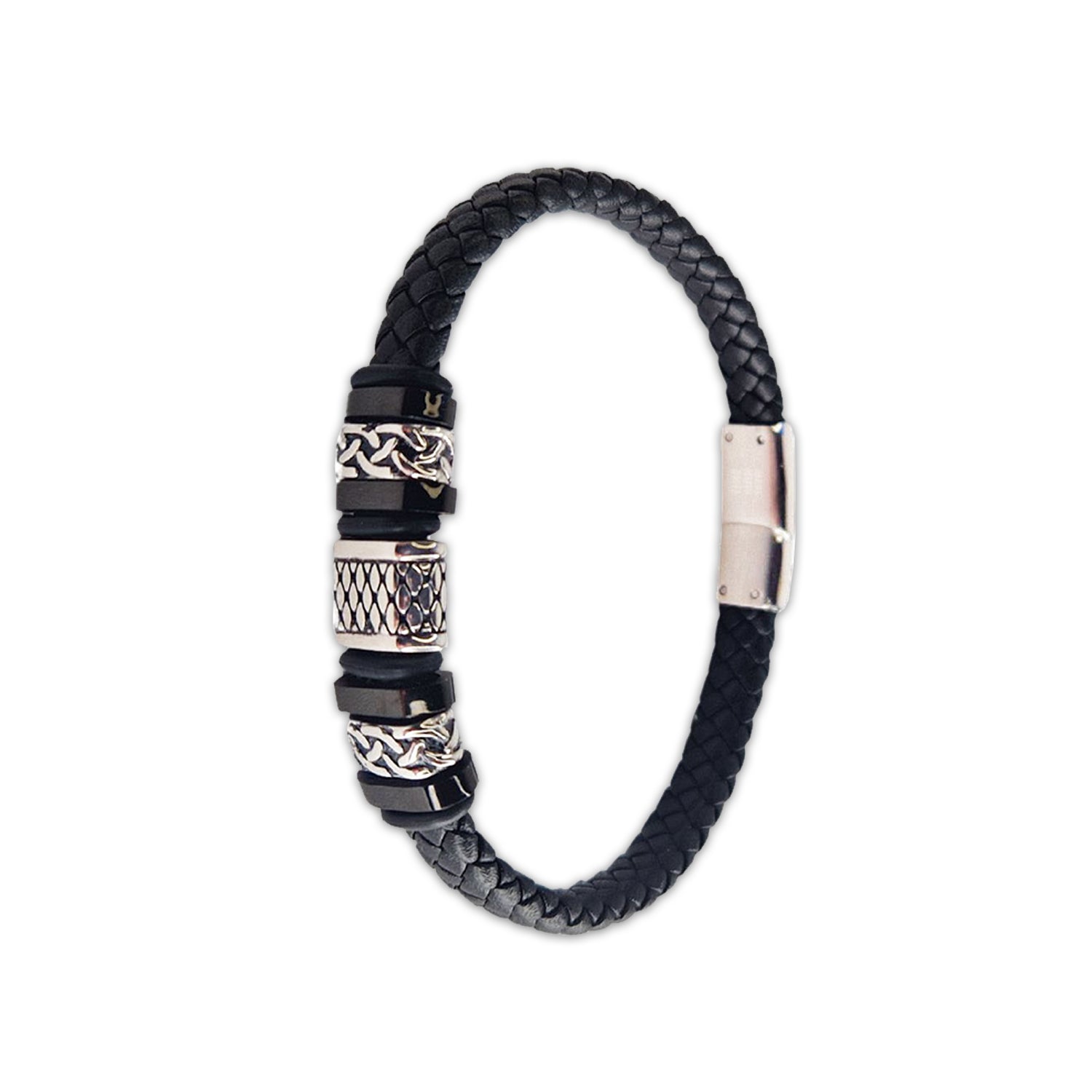 Bracelet cuir homme Claude Jovelio 3