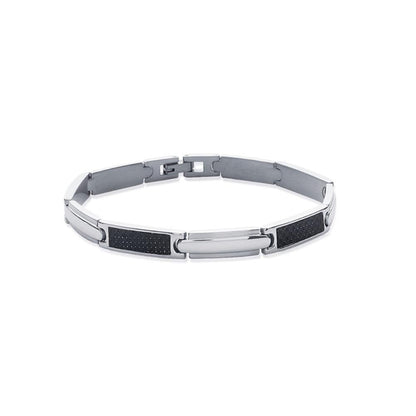 Bracelet acier homme Laurent Jovelio