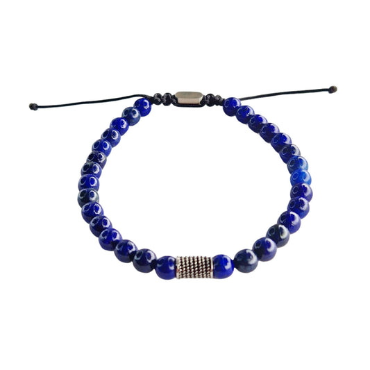 Bracelet lapis lazuli Loic Jovelio