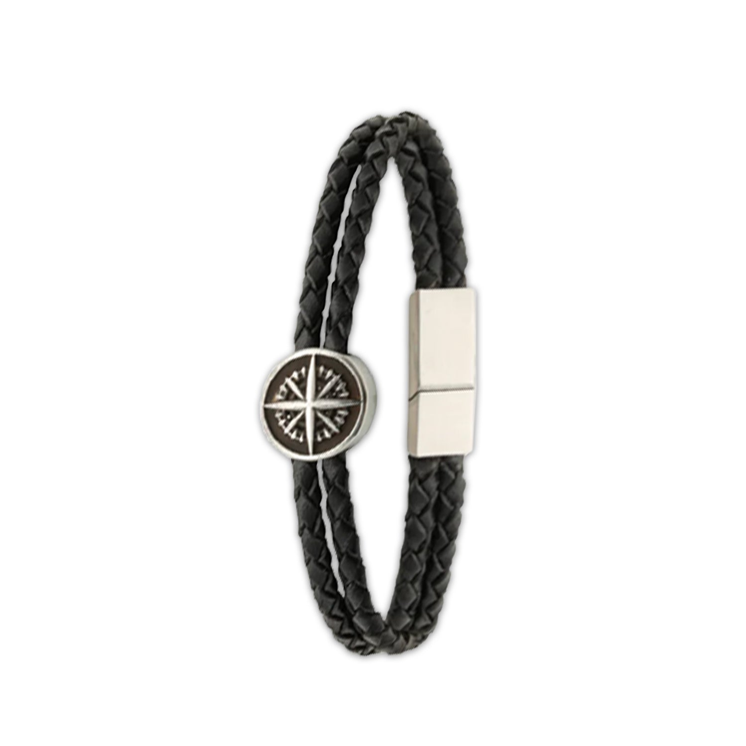 Bracelet tressé cuir homme Lucas Jovelio 3