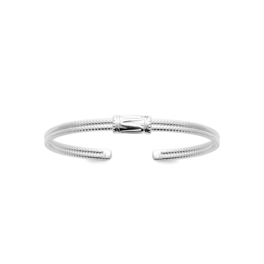 Bracelet jonc homme argent 925 Marc Jovelio