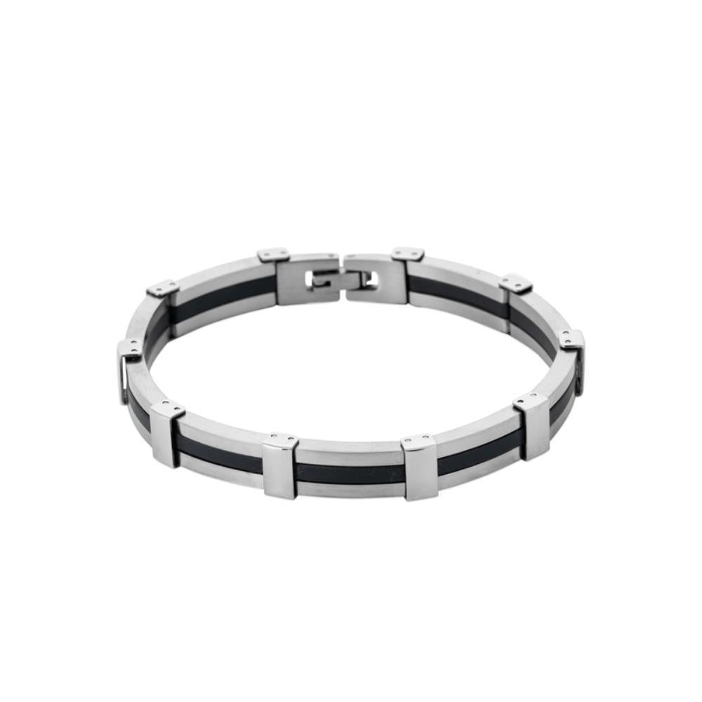 Bracelet acier homme Matt Jovelio