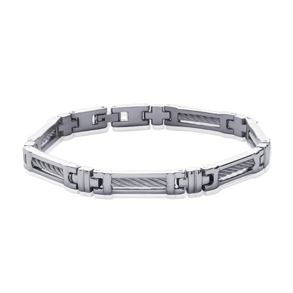 Bracelet acier homme Theo Jovelio