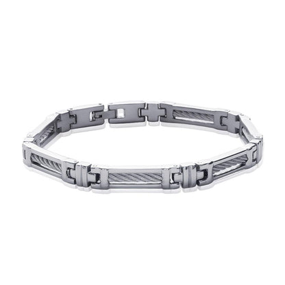 Bracelet acier homme Theo Jovelio