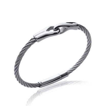 Bracelet ficelle acier homme Victor Jovelio 3