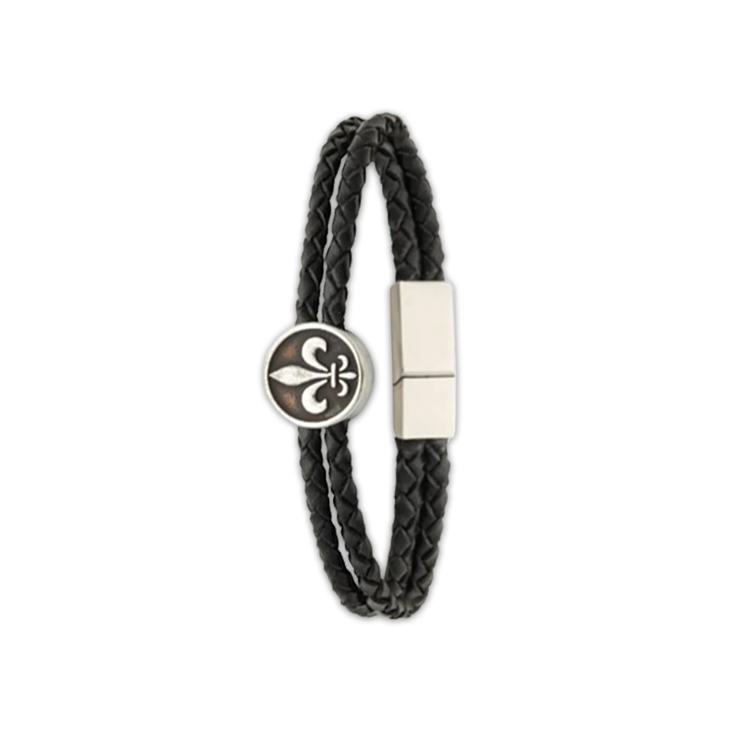 Bracelet tressé cuir homme Zac Jovelio 3