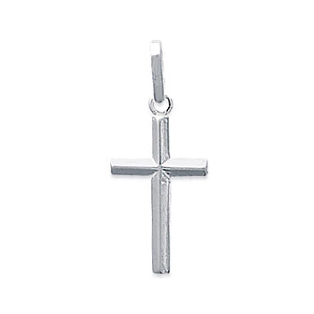 Pendentif croix homme argent Georges Jovelio