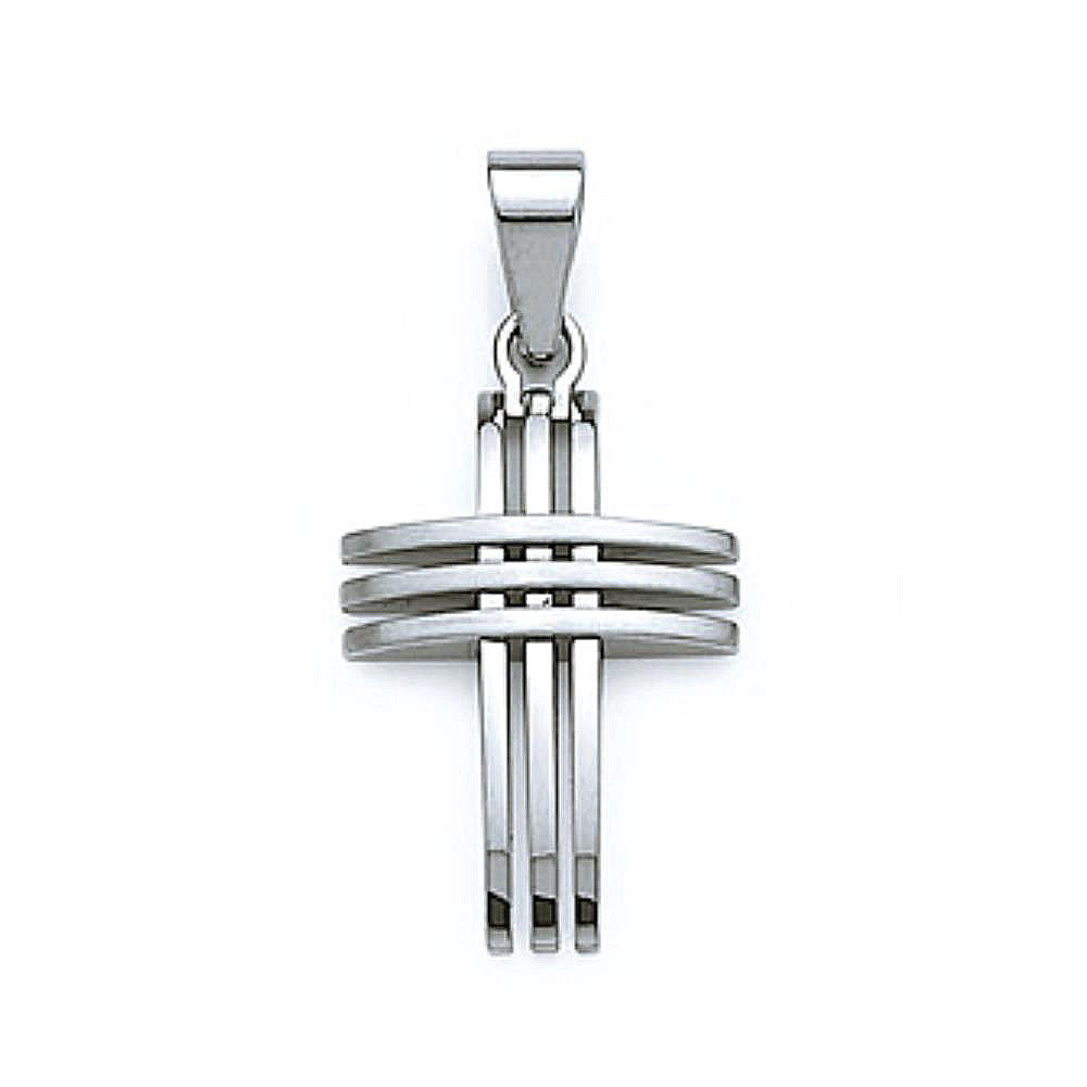 Pendentif croix homme argent Jean Jovelio