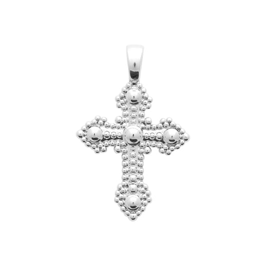 Pendentif croix homme argent Jules Jovelio