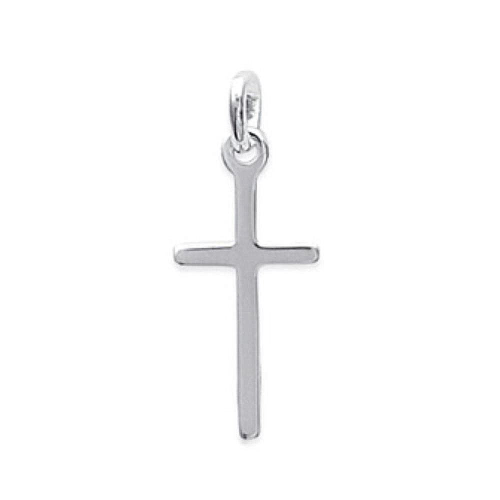 Pendentif croix homme argent Thierry Jovelio