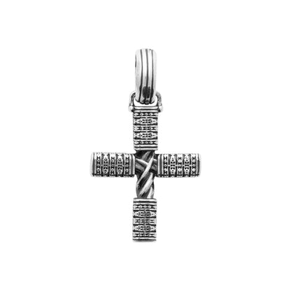 Pendentif croix homme argent Victor Jovelio