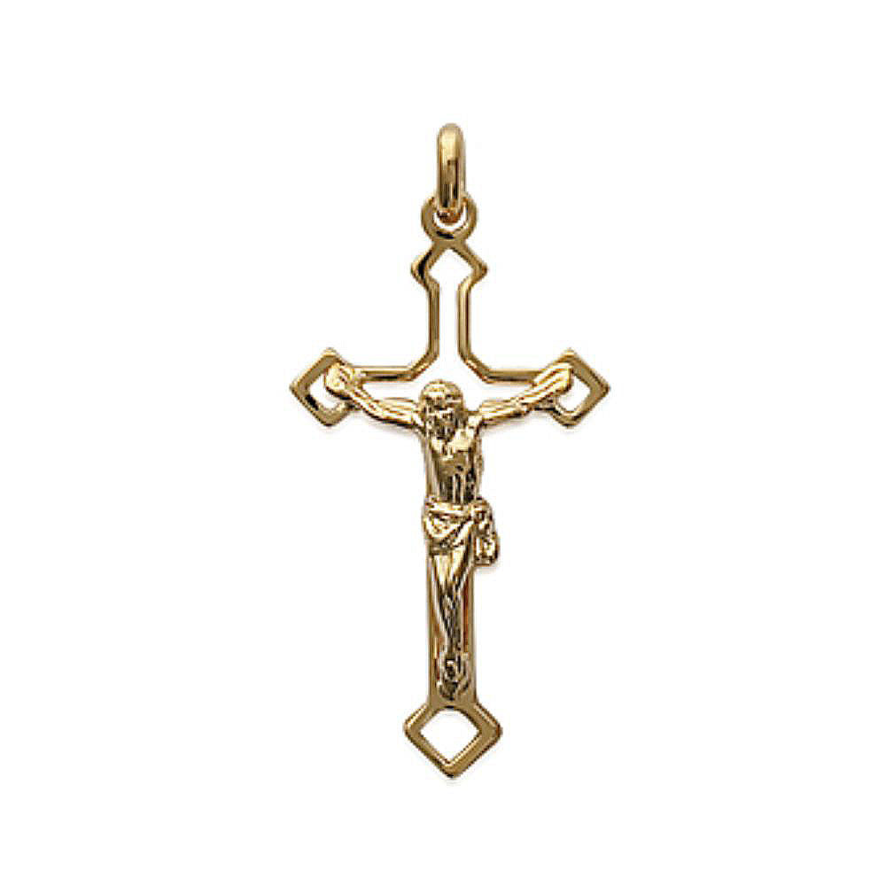 Pendentif croix homme or Bertrand Jovelio