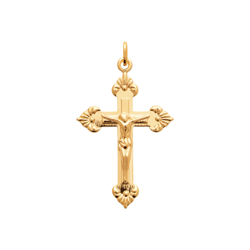 Pendentif croix homme or James Jovelio