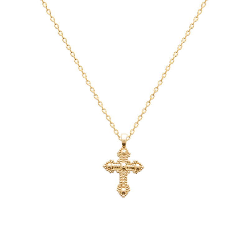 Pendentif croix homme or Jules 2