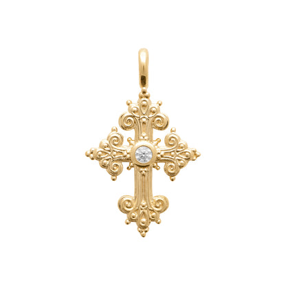 Pendentif croix homme or Noe Jovelio