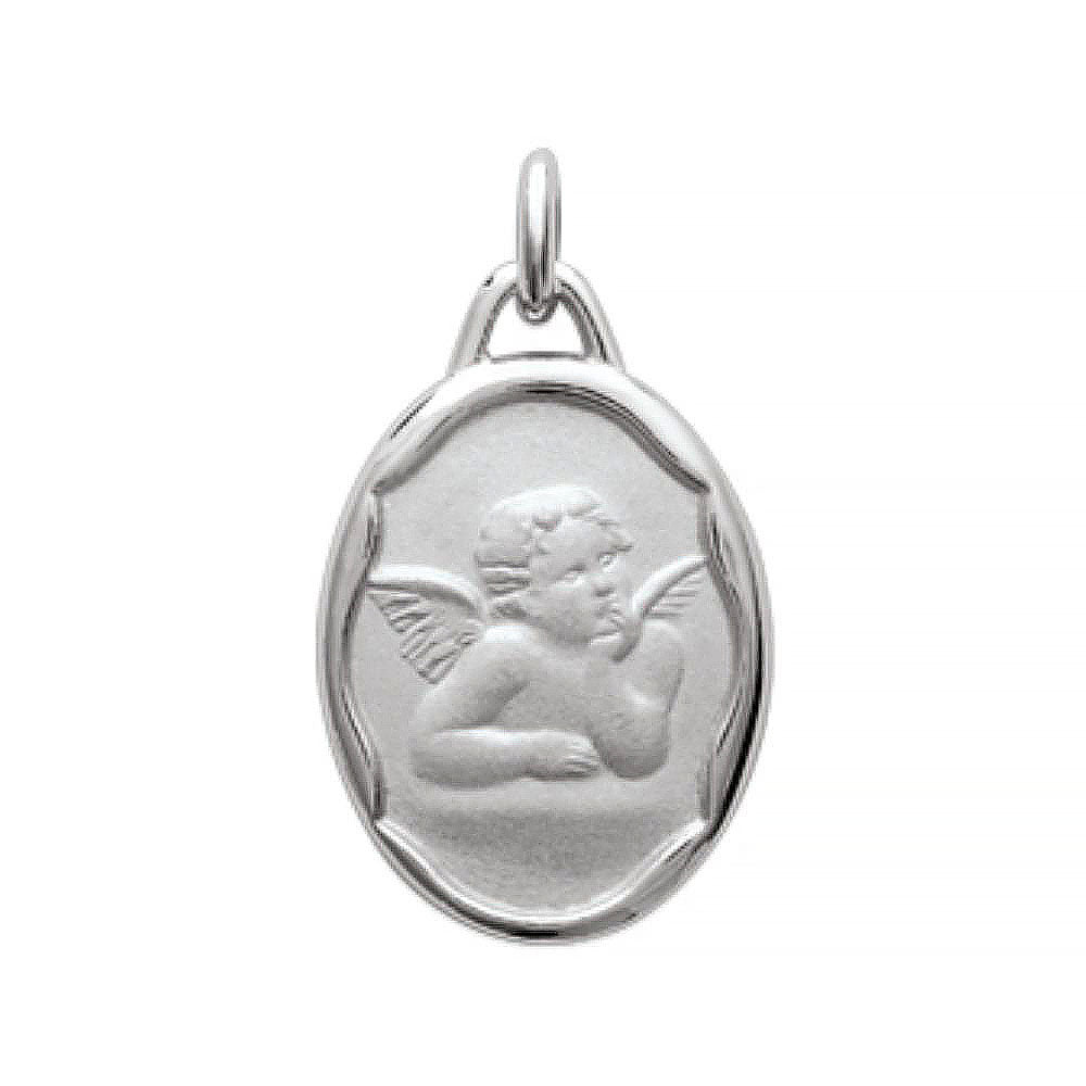 Pendentif ange homme argent Jovelio