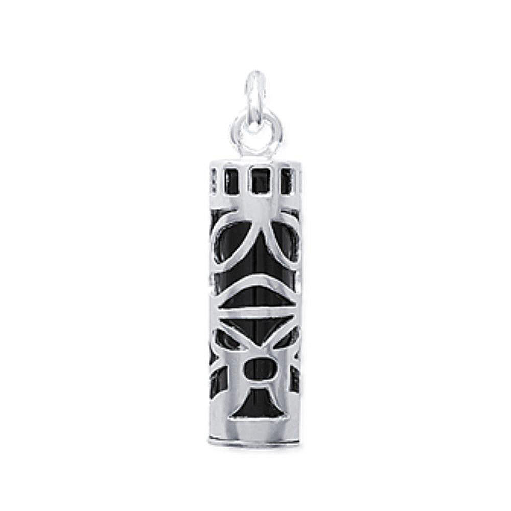 Pendentif homme argent imitation onyx Jovelio